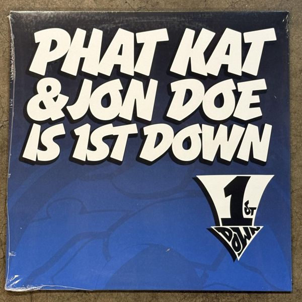 Phat Kat & Jon Doe (J Dilla) Is 1st Down - 1st Down 限量藍膠1LP 1st Down 黑膠, Phat Kat Jon Doe 1st Down 黑膠, J Dilla 1st Down 黑膠, Phat Kat 黑膠, Jon Doe J Dilla 黑膠, 1st Down LP, J Dilla vinyl, 1st Down 專輯