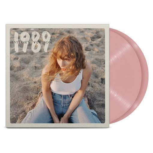 Taylor Swift 泰勒絲 - 1989 (Taylor's Version) 限定通路玫瑰粉彩膠2LP 