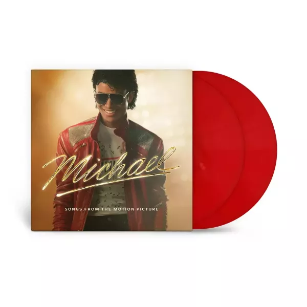 Michael Jackson - Michael 電影原聲帶 彩膠2LP (Red Opaque) Michael Jackson 黑膠,Michael 電影原聲帶 黑膠,Michael Jackson Michael 黑膠