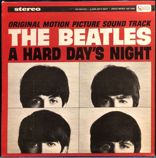 The Beatles - A Hard Day's Night Original Motion Picture Sound Track 二手老膠1LP 