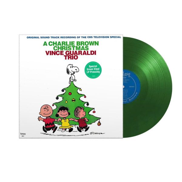 Vince Guaraldi Trio - A Charlie Brown Christmas 綠透膠1LP 