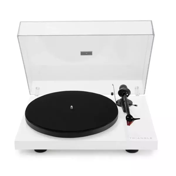 TRIANGLE LUNAR 3 Turntable 黑膠唱盤｜內建 MM 唱放手動黑膠唱盤 TRIANGLE LUNAR 3,黑膠唱盤,Ortofon 2M Red,內建唱放,手動唱盤,皮帶驅動,黑膠播放器