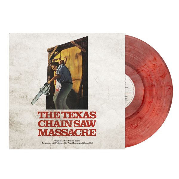 Hooper, Tobe & Wayne Bell - 德州電鋸殺人魔 The Texas Chain Saw Massacre 紅色彩膠1LP 