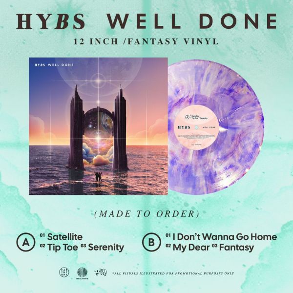 HYBS - WELL DONE 彩膠1LP 