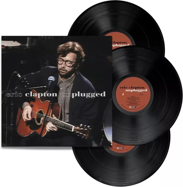 Eric Clapton - Unplugged: Enhanced Edition 黑膠[3LP] (extended, remixed and remastered, greatest-selling live album ever) 