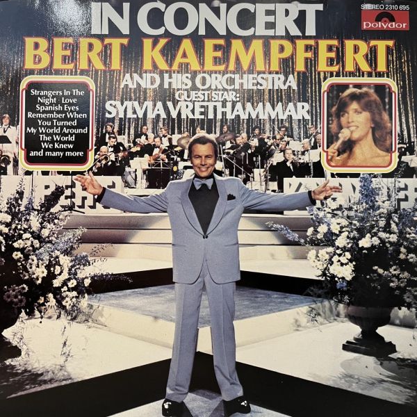 Bert Kaempfert & His Orchestra - In Concert｜二手老膠1LP Bert Kaempfert In Concert 黑膠, Bert Kaempfert 黑膠, In Concert LP, Bert Kaempfert LP, Bert Kaempfert 專輯, In Concert 黑膠, Bert Kaempfert Orchestra 黑膠, Bert Kaempfert 二手黑膠