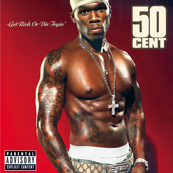 50 Cent - Get Rich Or Die Tryin' 黑膠2LP 