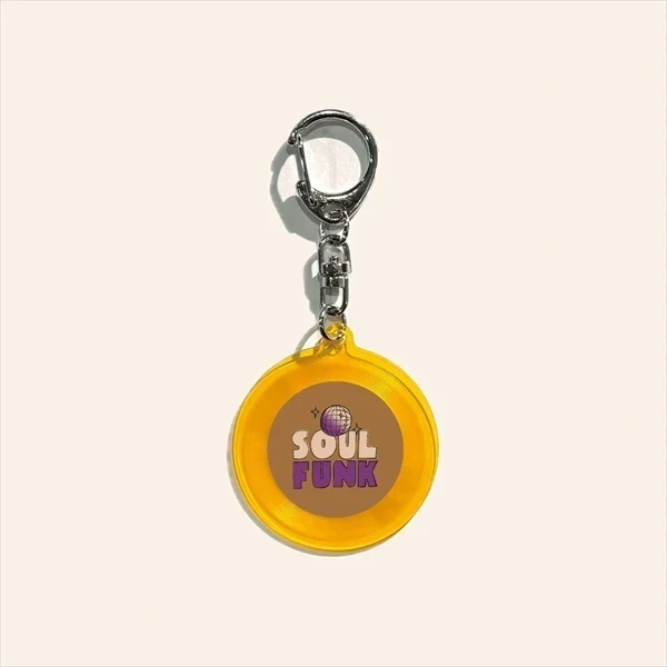 diskunion X The Music OMIYAGE 音樂鑰匙圈 Funk & Soul 款 