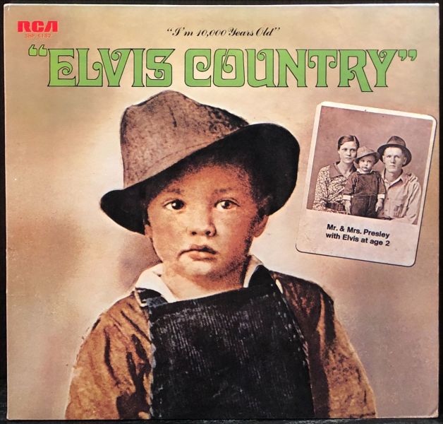 Elvis Presley - Elvis Country (I'm 10,000 Years Old) 二手老膠1LP 