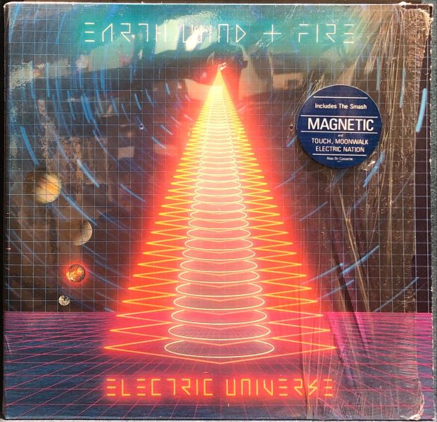 Earth, Wind & Fire - Electric Universe 二手老膠1LP 