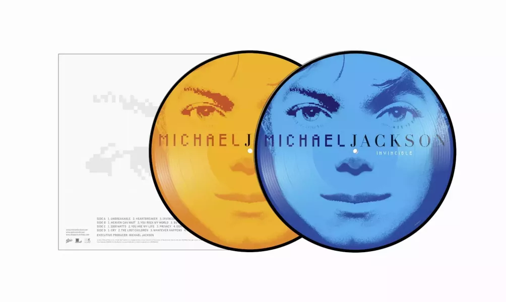 Michael Jackson - Invincible 圖膠2LP 