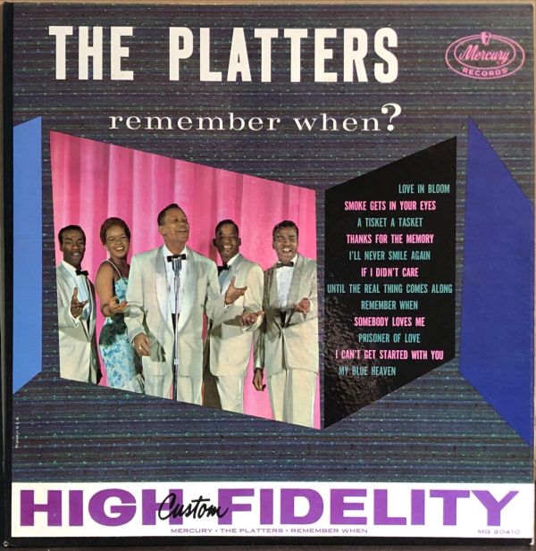 The Platters - Remember when? 二手老膠1LP 