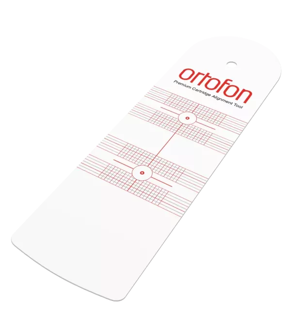 丹麥 Ortofon Premium Alignment Tool 唱頭調整尺規 