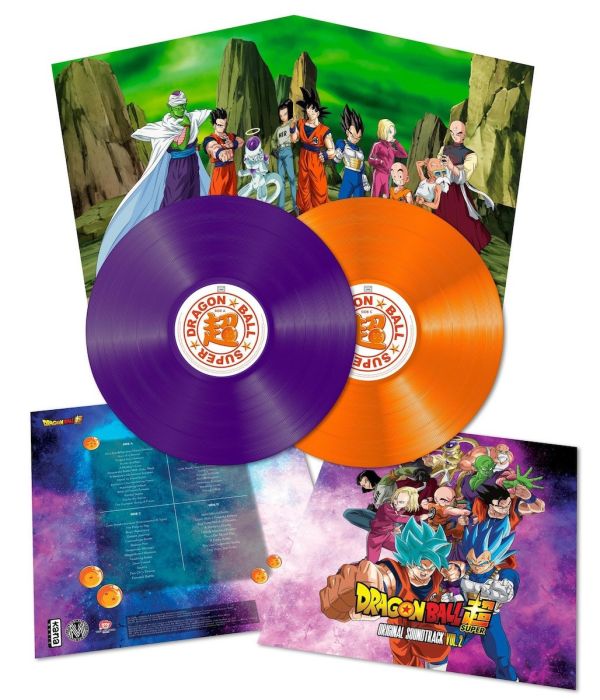 七龍珠超 – Dragon Ball Super 紫橘彩膠2LP 