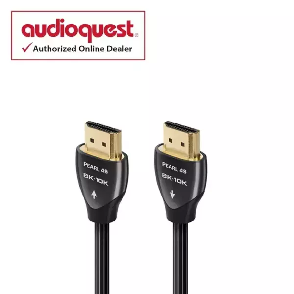 AudioQuest Pearl 48 HDMI 數位線 AudioQuest Pearl 48,Pearl 48 HDMI,AudioQuest HDMI線,48Gbps HDMI線,8K HDMI線,4K 120Hz HDMI,eARC HDMI線