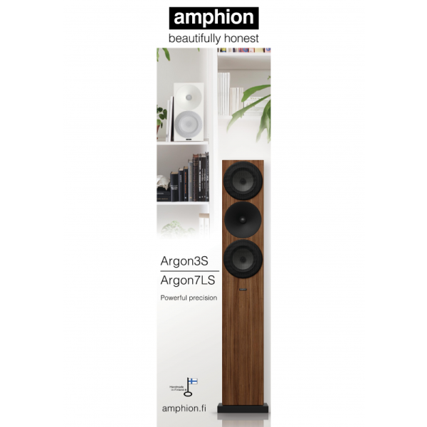 Amphion Argon 7LS 落地喇叭｜雙6.5吋北歐 Hi-Fi 落地音響 Amphion Argon 7LS, Amphion 落地喇叭, 芬蘭喇叭, 北歐音響, 落地音響, HiFi 喇叭, 被動式喇叭, 兩聲道音響, Argon 7LS, 發燒音響