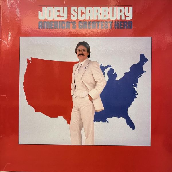 Joey Scarbury - America's Greatest Hero｜二手老膠1LP Joey Scarbury America's Greatest Hero 黑膠, Joey Scarbury 黑膠, America's Greatest Hero LP, Joey Scarbury LP, Joey Scarbury 專輯, America's Greatest Hero 黑膠, Joey Scarbury 二手黑膠, Joey Scarbury Vinyl