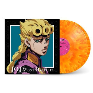 JoJo的奇妙冒險 黃金の風 O.S.T vol.1限定烈焰橘彩膠2LP JoJo的奇妙冒險 黃金の風 LP, JoJo的奇妙冒險 黃金の風 album, JoJo的奇妙冒險 黃金の風 專輯