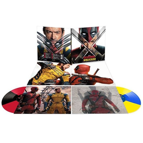 死侍與金鋼狼 Deadpool & Wolverine 電影原聲帶 彩膠2LP 