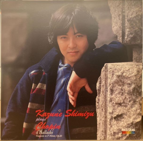 清水和音 - Chopin 4 Ballads Fantaisie in F Minor, Op.49 二手老膠1LP 