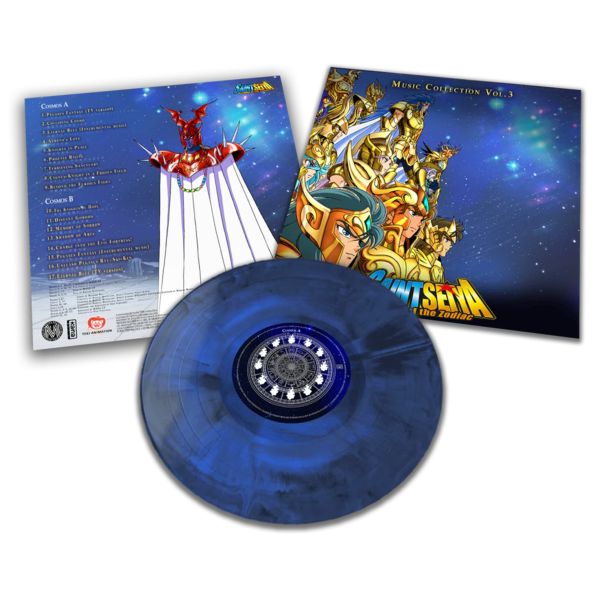 橫山菁兒Seiji Yokoyama - 聖鬥士星矢 Saint Seiya Original Soundtrack Vol.3 彩膠1LP 