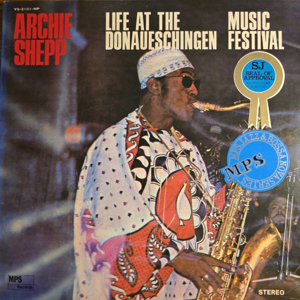 Archie Shepp – Life At The Donaueschingen Music Festival | 二手老膠1LP 
