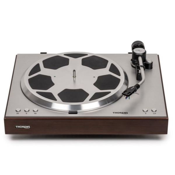 德國 THORENS TD 404 DD 高階直驅黑膠唱盤｜TP 160 唱臂・電子升降・XLR 平衡輸出 