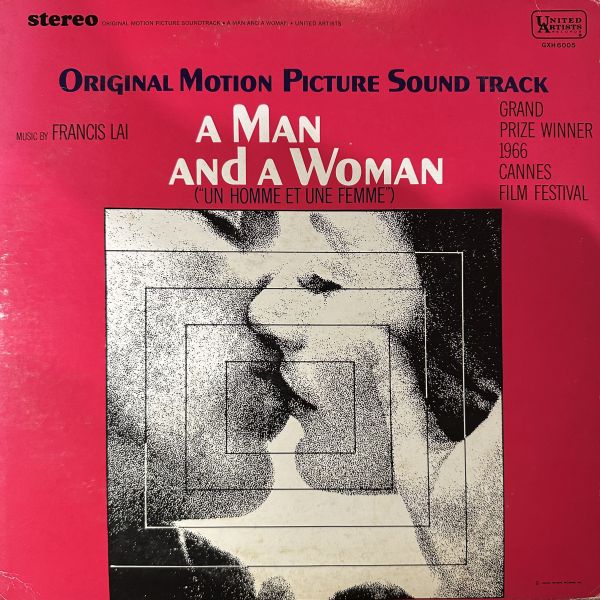 Francis Lai -  A Man And A Woman (Un Homme Et Une Femme) | 二手老膠1LP 