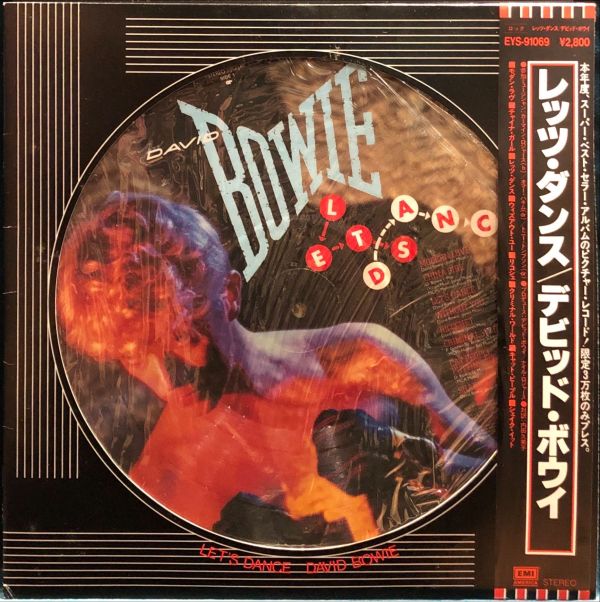 David Bowie - Let's Dance 二手老膠1LP（圖膠） 