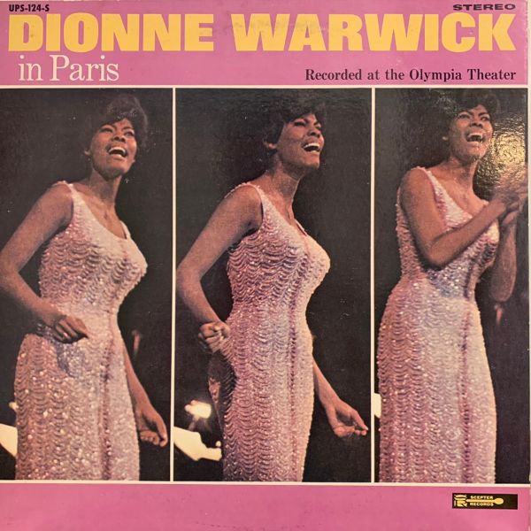 Dionne Warwick – In Paris 二手老膠1LP 