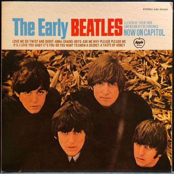 The Beatles - The Early Beatles 二手老膠1LP 