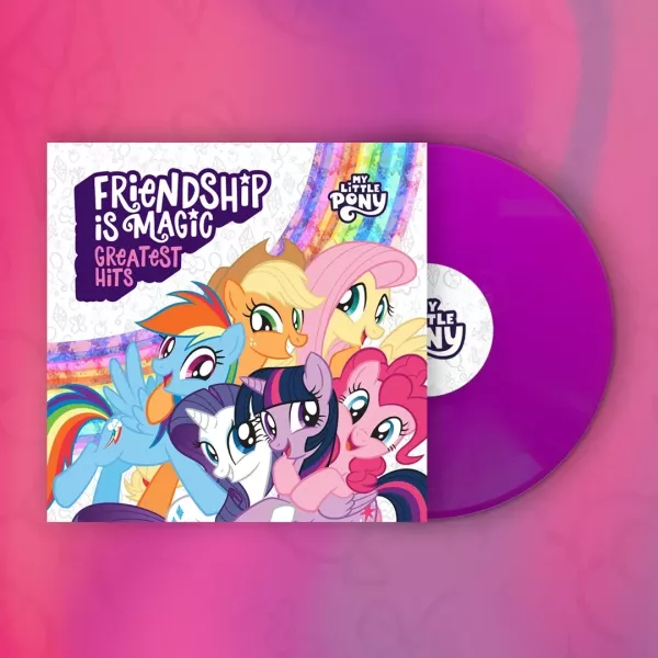 V.A. - 彩虹小馬 Friendship Is Magic: Greatest Hits 限量霓虹紫膠1LP 