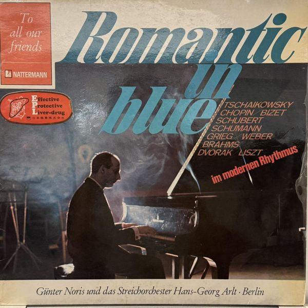 Günter Noris - Romantic In Blue｜二手老膠1LP Günter Noris 黑膠、Gunter Noris 黑膠、Günter Noris Romantic In Blue 黑膠、Günter Noris 二手黑膠