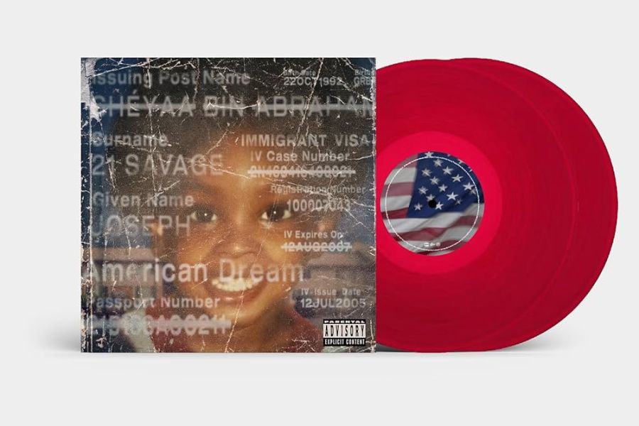 21 Savage – American Dream 限量紅透膠2LP 21 Savage American Dream LP, 21 Savage American Dream album, 21 Savage American Dream專輯