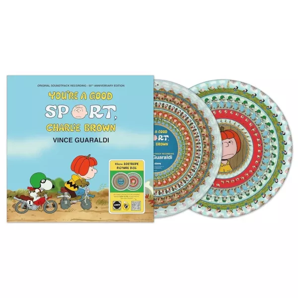 Vince Guaraldi - You're A Good Sport, Charlie Brown 45轉動態圖膠1LP 