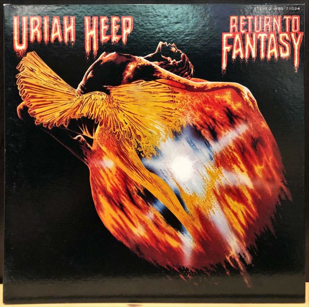 Uriah Heep - Return To Fantasy 二手老膠1LP 