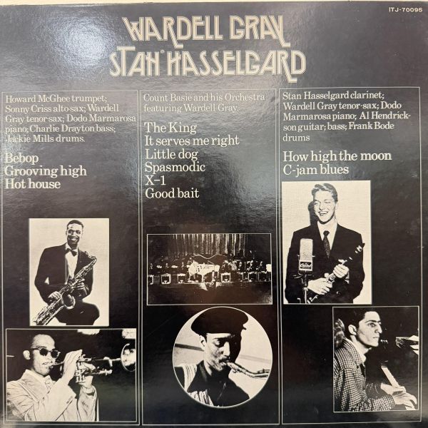 Wardell Gray / Stan Hasselgard - Wardell Gray - Stan Hasselgard｜二手老膠1LP 