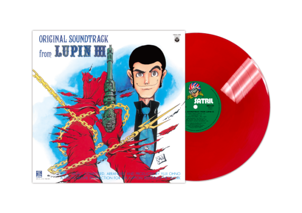 大野雄二、You & Explosion Band - 魯邦三世 ルパン三世 原聲帶 紅膠1LP 