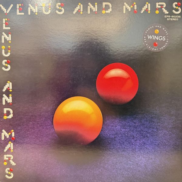 Wings (2) - Venus And Mars 二手老膠1LP 