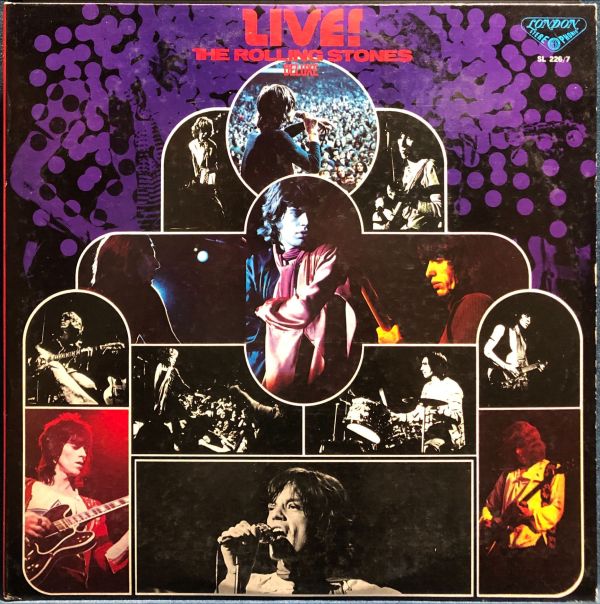 The Rolling Stones - LIVE! Deluxe 二手老膠2LP 