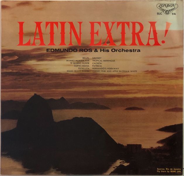 Edmundo Ros & His Orchestra - Latin Extra! 二手老膠1LP 
