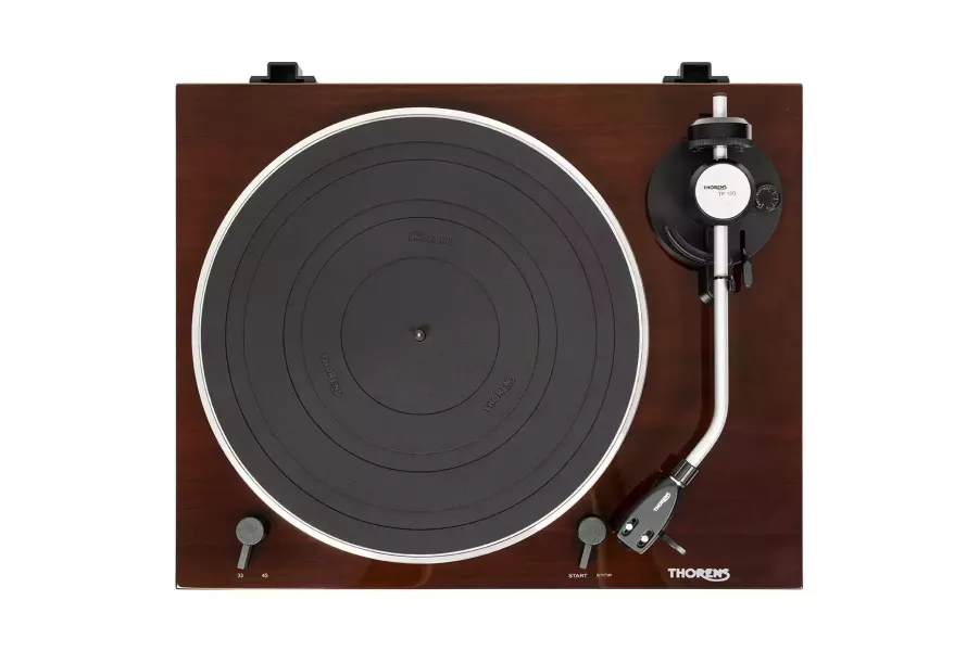 THORENS TD 204 皮帶驅動黑膠唱盤｜內建唱放 THORENS TD 204, Thorens 黑膠唱盤, 入門進階黑膠唱盤, 皮帶驅動唱盤, AT95E 唱頭, TP120 唱臂, 內建唱放唱盤, 黑膠系統推薦, Thorens 200系列, 黑膠唱盤推薦