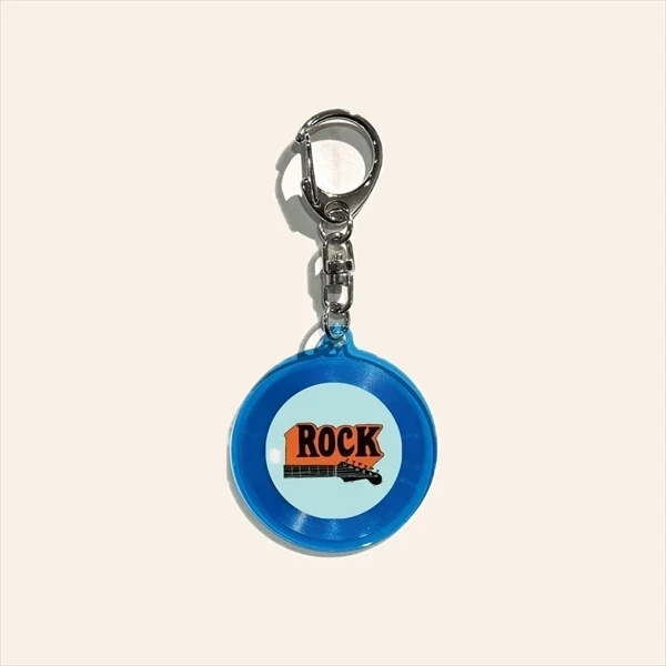 diskunion X The Music OMIYAGE 音樂鑰匙圈 Rock 款 