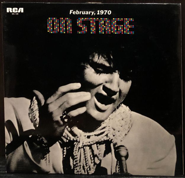 Elvis Presley - On Stage-February, 1970 二手老膠1LP 