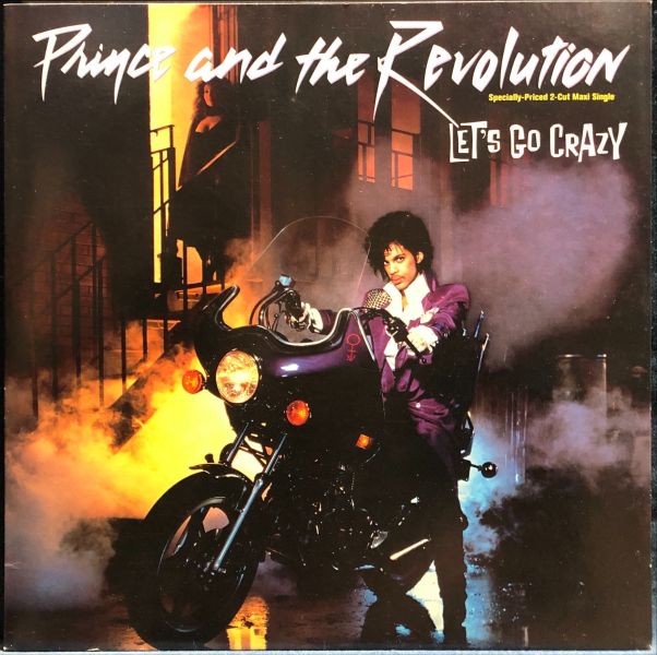 Prince And The Revolution - Let's Go Crazy 二手老膠1LP 