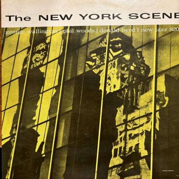 George Wallington Quintet Featuring Phil Woods, Donald Byrd – The New York Scene | 二手老膠1LP 