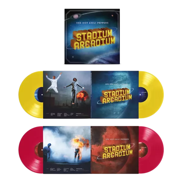 Red Hot Chili Peppers - Stadium Arcadium 彩膠4LP Red Hot Chili Peppers 黑膠、Red Hot Chili Peppers Stadium Arcadium 黑膠、Stadium Arcadium 彩膠、RHCP Stadium Arcadium 黑膠