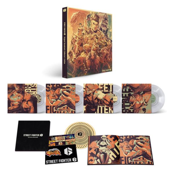 快打旋風6 （Street Fighter 6）Original Soundtrack Collector’s Edition 豪華版4LP Boxset 