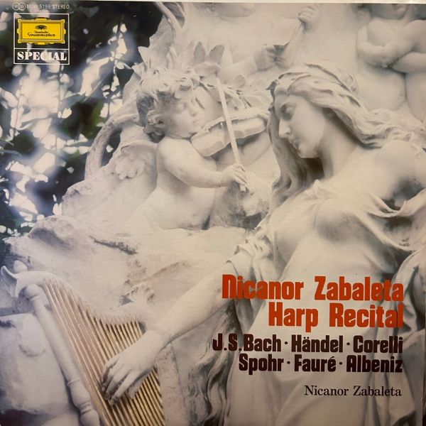 巴哈韓德爾豎琴精選 - 二手黑膠1LP 