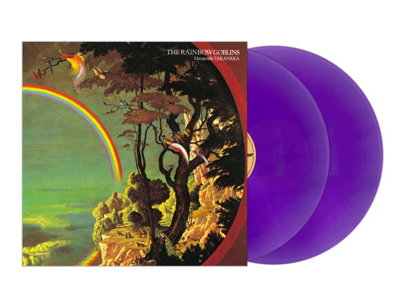 高中正義 - 虹傳說 透明紫色彩膠2LP 